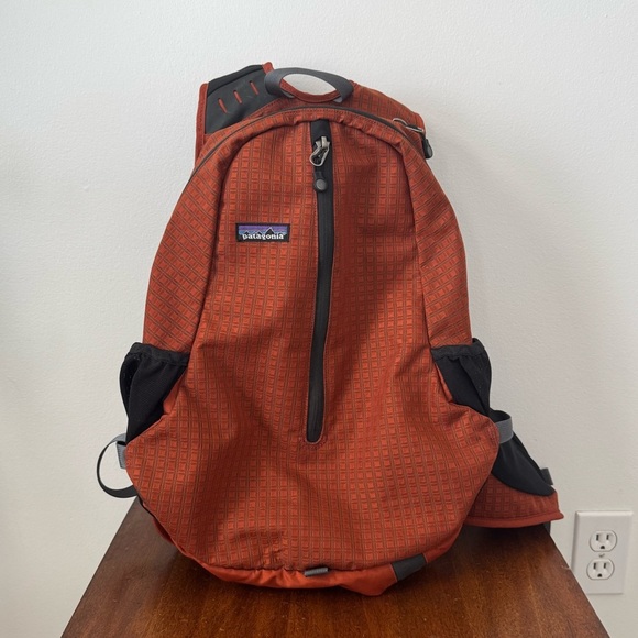 Patagonia Other - Patagonia Catalyst Backpack Pack Orange Ripstop Grid Bag Hiking